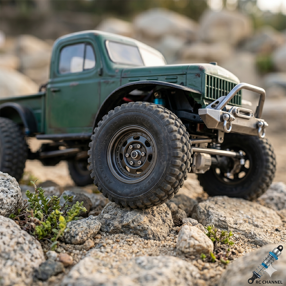 Roll in Style: Enhance Your RC Build with Custom Metal Wheels